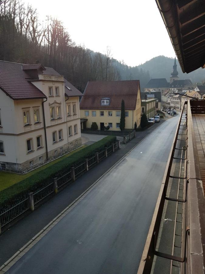 Pension Hofer Bad Berneck im Fichtelgebirge Dış mekan fotoğraf