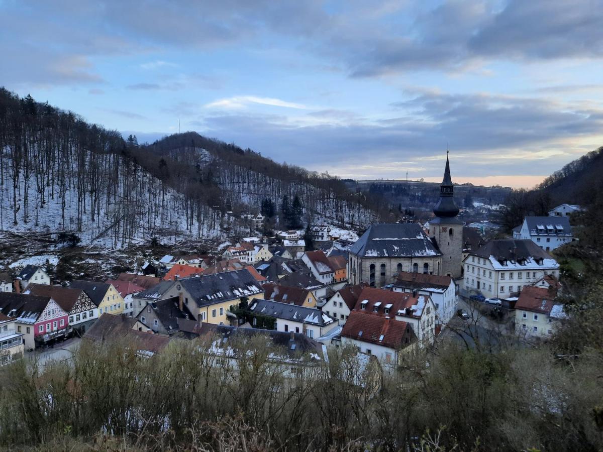 Pension Hofer Bad Berneck im Fichtelgebirge Dış mekan fotoğraf