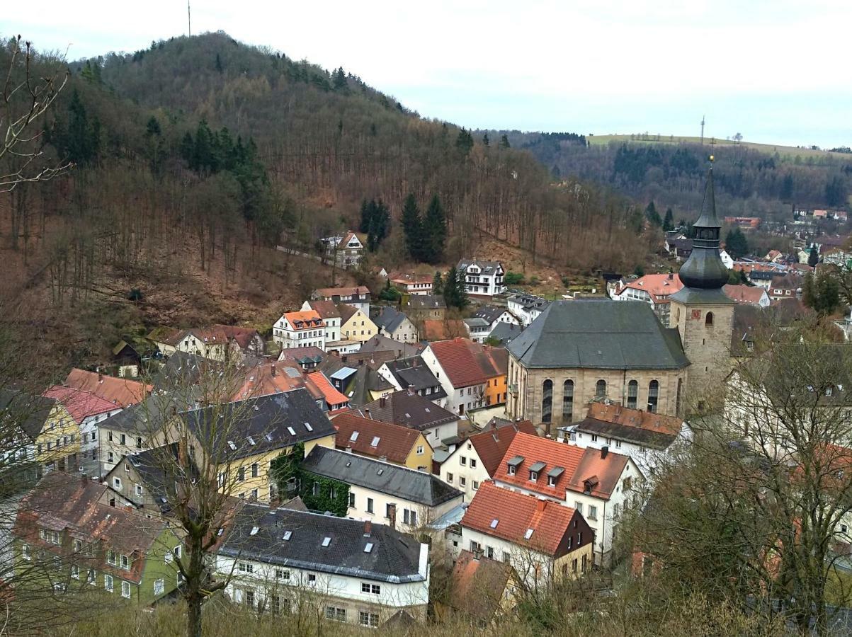 Pension Hofer Bad Berneck im Fichtelgebirge Dış mekan fotoğraf